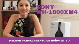 Melhor fone com cancelamento de ruído ativo - Fone WH-1000XM4