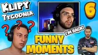 POWRÓT MONGRAALA - Najlepsze KLIPY Tygodnia 6 😂 (Kazama, Mongraal, Qlnek, Sugar)