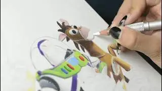 #tbt to drawing the Toy Story characters #shorts
