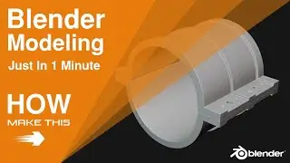 Blender Hard Surface Modeling | Lazy Blender Modeling