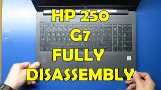 HP 250 G7 fully disassembly