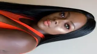 Blacc Chyna Orange Makeup Look Inspired Tutorial | Marlene Aymone