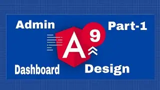 Angular  9 Admin Dashboard Design #1
