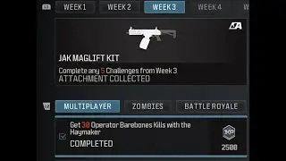 HOW TO COMPLETE "Get 30 Bareback kills with the Haymaker" in Modern Warfare 3