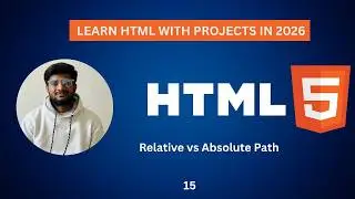 Relative Path vs Absolute Path in HTML | Complete File Path Tutorial
