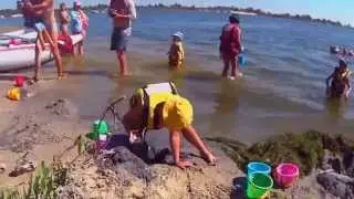 Сплав на катамаранах по Днепру. Клуб Знайка. 8-9 августа 2015 года