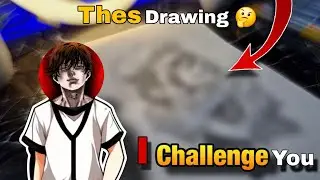 Drawing Sukuna / Challenge Anime art/ How to draw anime