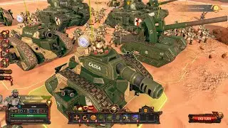 Astra Militarum vs. Orks | Warhammer 40000 Battlesector Gameplay