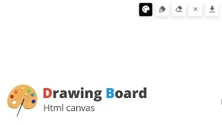 Drawing Board using Html canvas - devsuggest