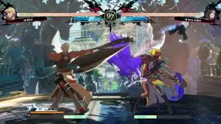 high fives with sin kiske guilty gear