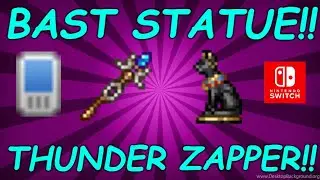 How To Find Thunder Zapper And Bast Statue In Terraria Mobile And Nintendo Switch 1.4.3.2