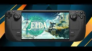 Legend of Zelda: Tears of the Kingdom (Yuzu) - Better Settings in New Video! - Steam Deck