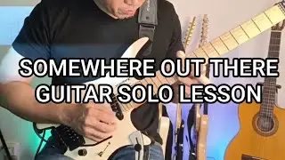alvin deleon is live! STEVE LUKATHER SOMEWHERE OUT THERE GUITAR SOLO LESSON