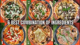 WIFE CHOOSE 6 PERFECT PIZZA COMBINATIONS OF INGREDIENTS