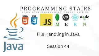File Handling in Java | Session 44