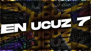 EN UCUZ KLAVYE ÖNERİLERİ! - MEKANİK OYUNCU KLAVYE TAVSİYELERİ 2022