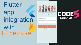 flutter firebase login registration and logout