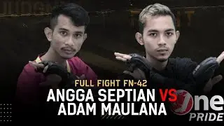 Angga Septian VS M. Adam Maulana | Full Fight One Pride MMA FN 42