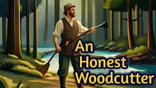 An Honest Woodcutter And His Silver Axe / Learn With Story / English Story