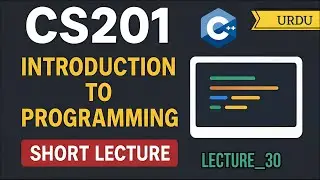 CS201 Lecture 30 | Reference Data Type | Short Lecture | Urdu | Learnify VU