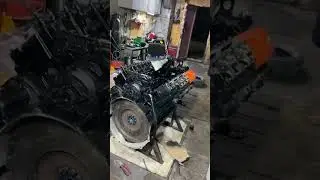 Сборка двигателя КамАЗ 740.30 Евро-2
