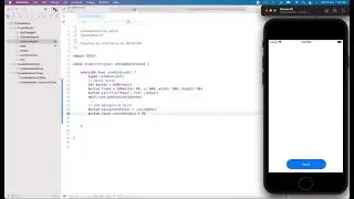 How to create button programatically in Swift and button action