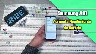 Samsung Galaxy A01 Aumenta el Rendimiento de la Batería