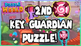 2nd Key Guardian Puzzle! Doodle World (Roblox) (2022)