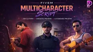 fivem scripts | PC-MULTICHARACTER | Multicharacter | Fivem Script (qbcore, esx, qbox) |