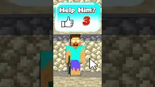 Never Give Up Mining Herobrine and Notch - Minecraft Animation