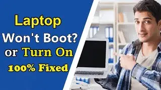 Laptop Won't Boot? Here's How to Fix It! | Laptop won't boot sudden problem and Solution