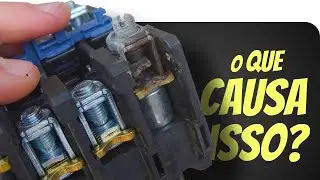 Como saber porquê do contator ESQUENTANDO