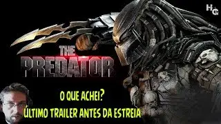 REAGINDO AO ÚLTIMO TRAILER DO FILME O PREDADOR 2018 O QUE ACHEI?  REACT #8