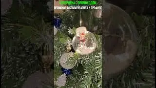 Новогодняя Гирлянда-Растяжка-Штора, 300 см #shorts