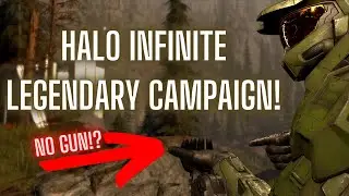 Halo Infinite LEGENDARY Campaign LIVE With The INVISIBLE God Slayer Secret Gun!!!