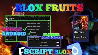BLOX FRUITS Script Mobile AUTO FARM | AUTO DF MASTERY | AUTO BOSS | AUTO FRUITS