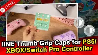 IINE Thumb Grip Caps for PS5/XBOX/Switch Pro Controller