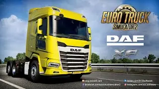 Euro Truck Simulator 2: 2021 DAF XF