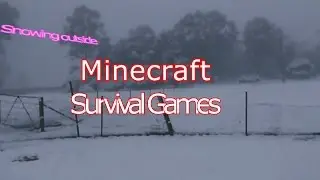 Minecraft Hunger Games Ep#158 - Snowing Outside!