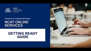 NCAT Online Services - Getting Ready