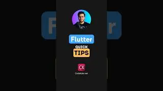 Flutter quick tips #vscode  #codex