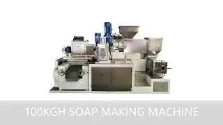 100KGH GOOD QUALITY SOAP MAKING MACHINE MANUFACTURER