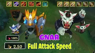 Gnar  Full Attack Speed