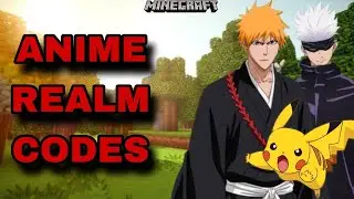 *NEW* BEST ANIME REALM CODES FOR MINECRAFT BEDROCK EDITION!