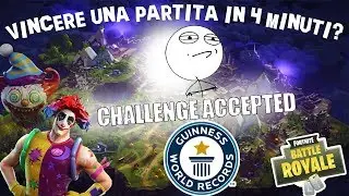 VINCERE UNA PARTITA IN 4 MINUTI! - Fortnite Battle Royale