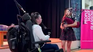 Highland Cathedral duet with @thewheeledpiper