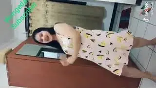 tiktok daster cantik goyang nungging
