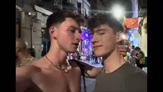 Are you brave enough to kiss in public? Support with ❤️ please‼️ #gaykiss #gayboy #twink #cuteboy