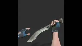 (Unreal Engine) Gurkha Knife and FPS Arms