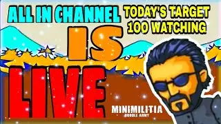 mini militia - Mini Militia Live Custom Rooms 🔴